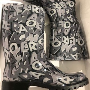 Ferragamo rain boots